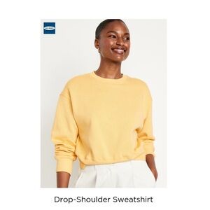 Old Navy cropped sweatshirt size XL